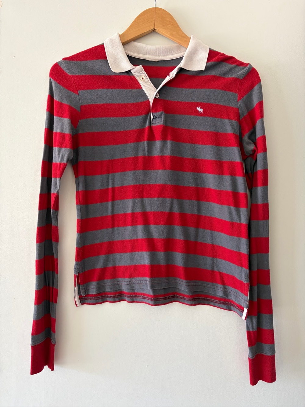 Abercrombie and Fitch Vintage Long Sleeve Polo